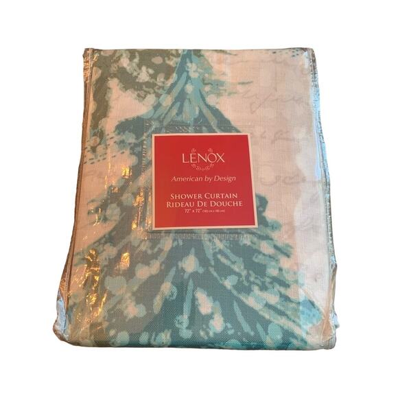 Lenox Other - NEW Lenox Balsam Tree Polyester 72 x 72 Shower Curtain